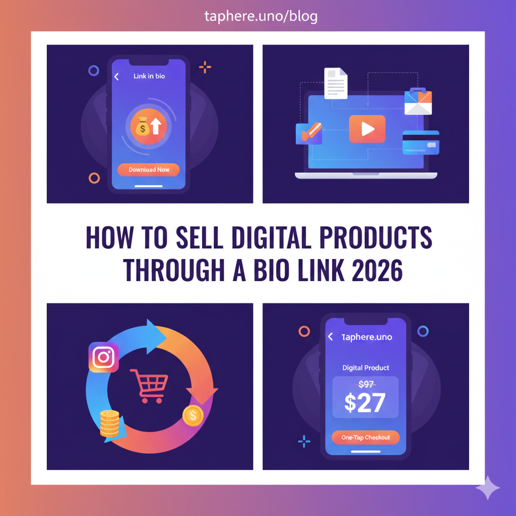 How to Sell Digital Products Through a Bio Link: The 2026 Profit Guide 💰